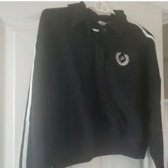 Victoria's Secret cropped fleece pullover top - Picture 4 of 5